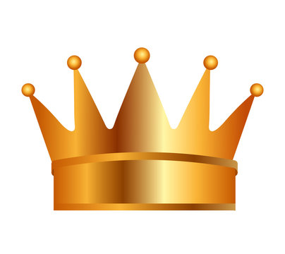 crown gold golden icon