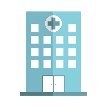 hospital building emergency icon