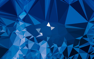 Fototapeta premium Abstract low poly background, geometry triangle