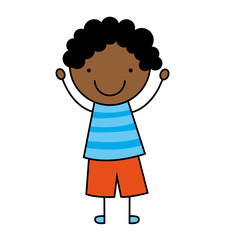 little boy smile icon