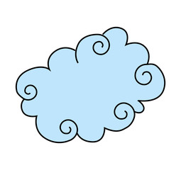 cloud cute drawing icon