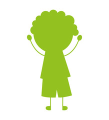 little boy smile icon