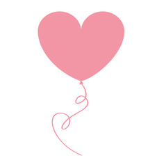 heart pink love icon