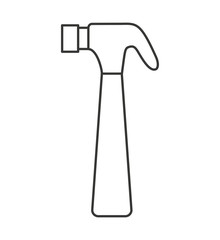 hammer tool construction icon