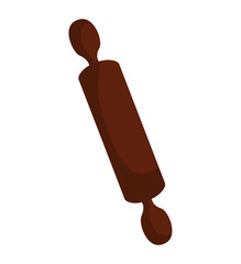 roll bakery wooden icon