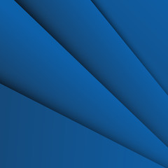 Obraz premium Dark blue overlap layer paper material design