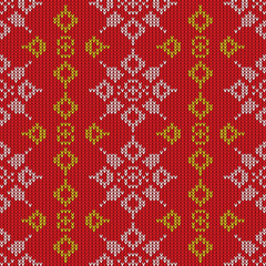 Knitted Pattern Texture design. Abstract Background.