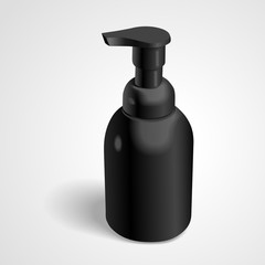 blank cosmetic bottle