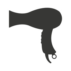 hairdressing equipment isolated icon
