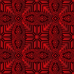 Seamless pattern.Geometric Vector illustration. Perfect for prin