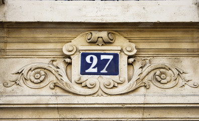 Building number 25 in Paris