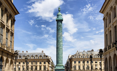 Fototapeta premium View of Place Vendome in Paris