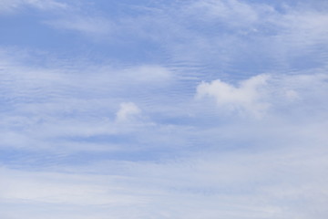 Cloudscape with Sky and Clouds Background