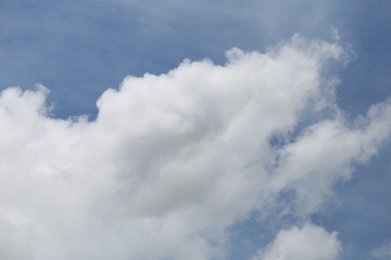 Fototapeta premium Cloudscape with Sky and Clouds Background