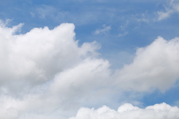 Cloudscape with Sky and Clouds Background