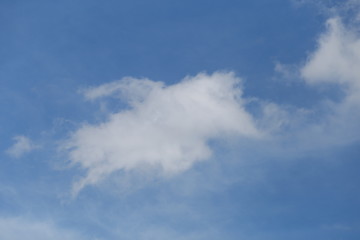 Cloudscape with Sky and Clouds Background