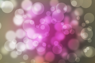 Abstract Light Bokeh Background