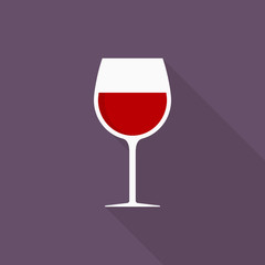 Wine glass icon - Vector
