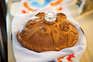 Bread and salt, a Russian tradition