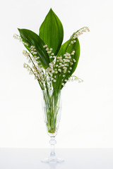 Obraz premium Lily of the valley and decorative onions