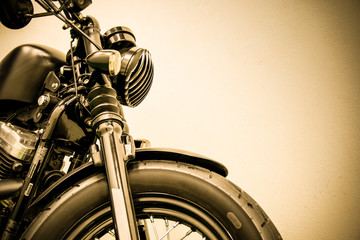 vintage Motorcycle detail