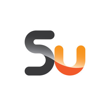 5u initial grey and orange with shine