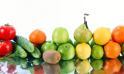 Assorted fruits and vegetables