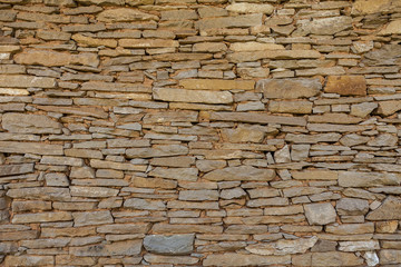 old wall from stones background