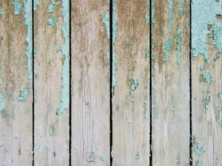 Naklejka premium Background: the old painted boards