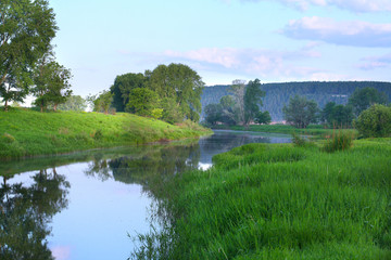Early morning on the river