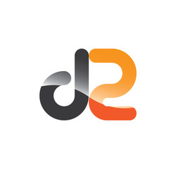 d2 initial grey and orange with shine