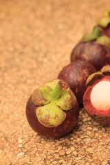 Mangosteen fruit