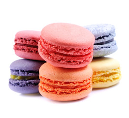 Colorful macaroons