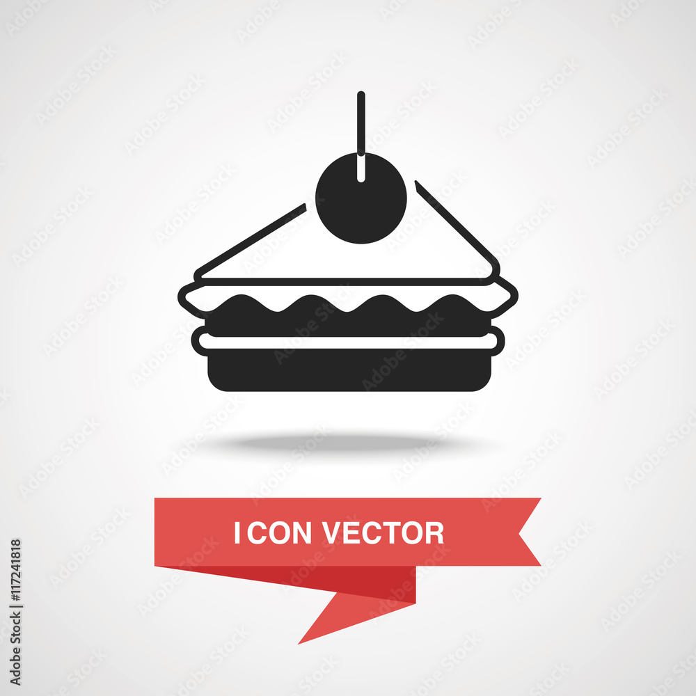 Poster cake icon