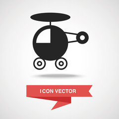 toy helicopter icon