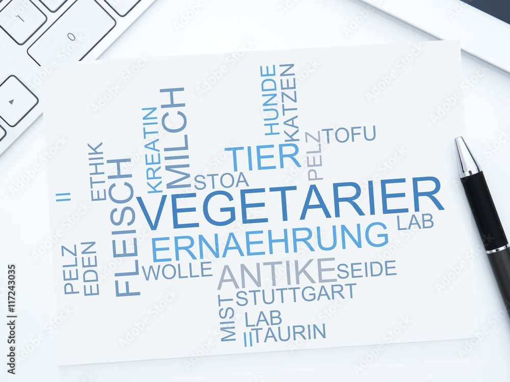 Poster Vegetarier