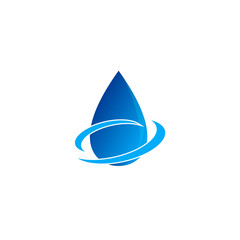 Fototapeta premium Water Service Logo