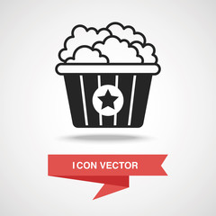 theater drinks and popcorn icon