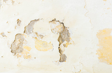 peeling off wall paint