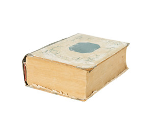 Old book on a white background