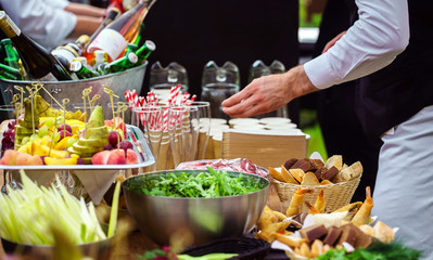 Obraz premium outdoor catering