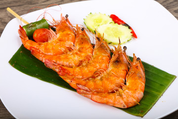 Prawn skewer