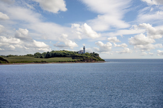 The lighthouse at the islan Samsoe