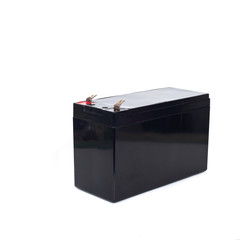 Sealed  battery isolated on white background