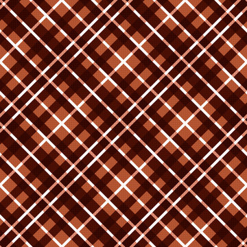 Seamless diagonal pattern in brown