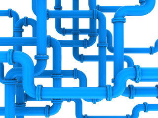 blue pipes - 117248233