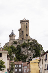 Fototapeta na wymiar Town of Foix