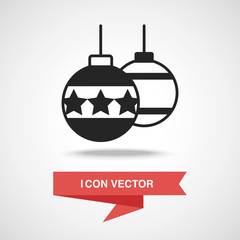 Christmas hanging icon