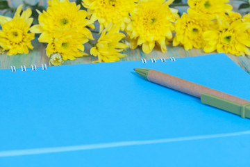 Closeup of a personal agenda setting