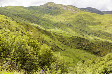 Fototapeta premium The famous Col d'Aubisque